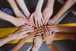 Hands of many different shapes and sizes